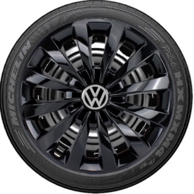 Jogo 4 Calotas Passat Aro 13 Vw Volkswagen Parati Golf Up Gol Quadrado Polo