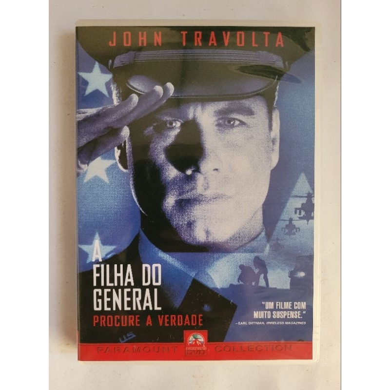 DVD A FILHA DO GENERAL JONH TRAVOLTA ORIGINAL RARO