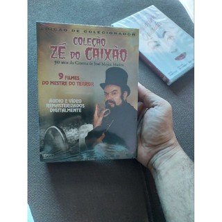 BOX DVD ZÉ DO CAIXÃO EDIÇÃO COLECIONADOR 9 DVDS LACRADO DE FÁBRICA ÚLTIMA UNIDADE APROVEITE