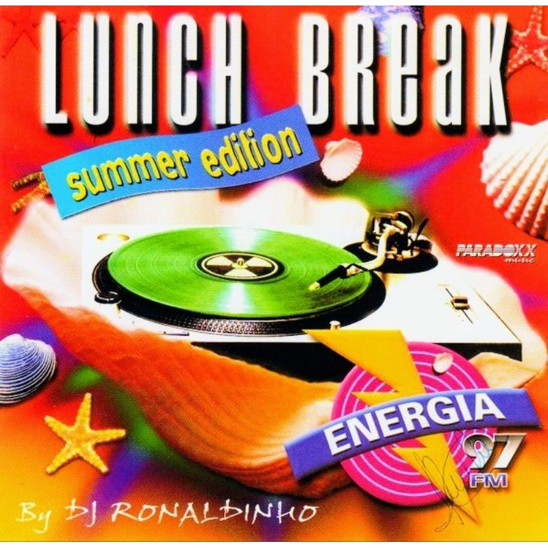 Cd Lunch Break Summer Edition Dj Ronaldinho paradoxx music house dance