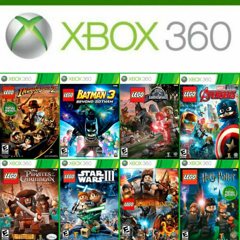 Jogos LEGO em português Xbox 360 Desbloqueado com capinha
