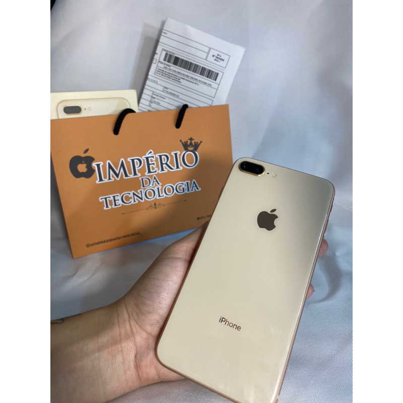iPhone 8 Plus gold Original 64 GB bateria 100%