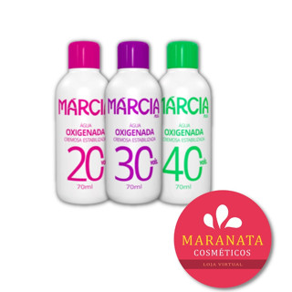 KIT Agua Oxigenada márcia volume 20 30 ou 40 , 70ml.