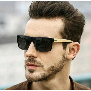 Óculos de sol Justin Estilo Bambu Madeira Masculino Feminino