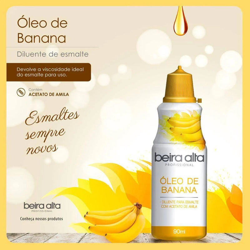 Óleo De Banana Beira Alta 90ml em Oferta na Shopee