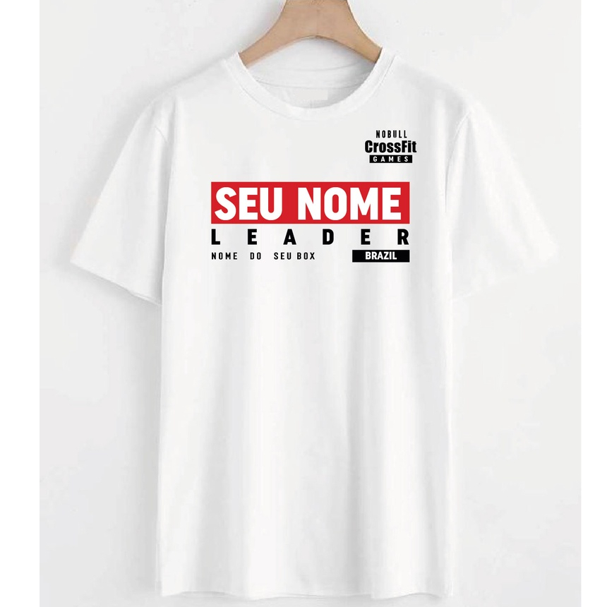 Camisa / T-shirt Crossfit 2022 LEADER Personalizada