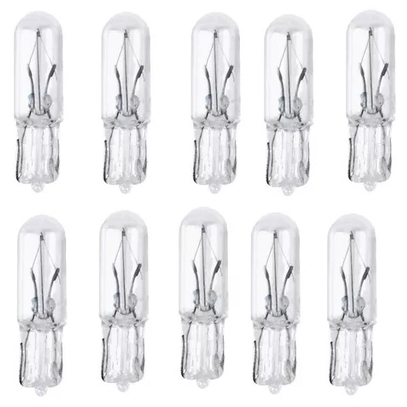 Kit Com 10 Lâmpadas Painel Carro Esmagada Pinguinho T5 1,2w 12v em Oferta na Shopee