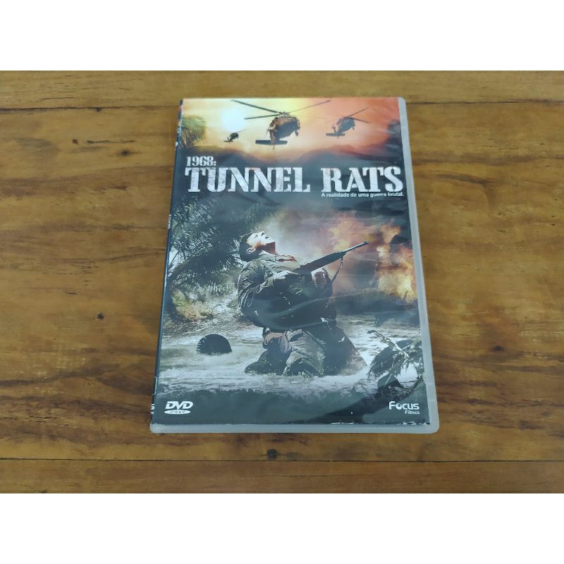 DVD 1968 Tunel Rats original usado