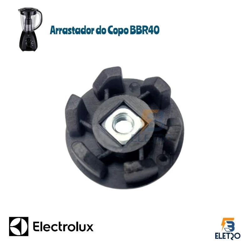 Arraste Acoplador do Copo para Liquidificador Electrolux BBR40