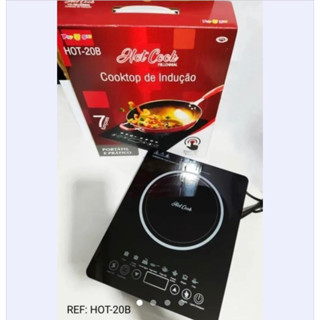Cooktop Fogão Indução Elétrico Portátil Touch Fogão 1 Boca Rápido Potente Portátil Apoio Embutir 110v