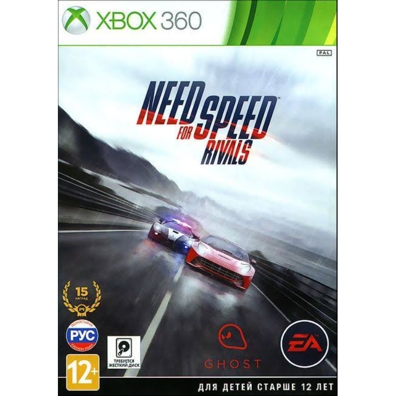 NEED FOR SPEED RIVALS XBOX 360 MIDIA FISICA PRENSADA