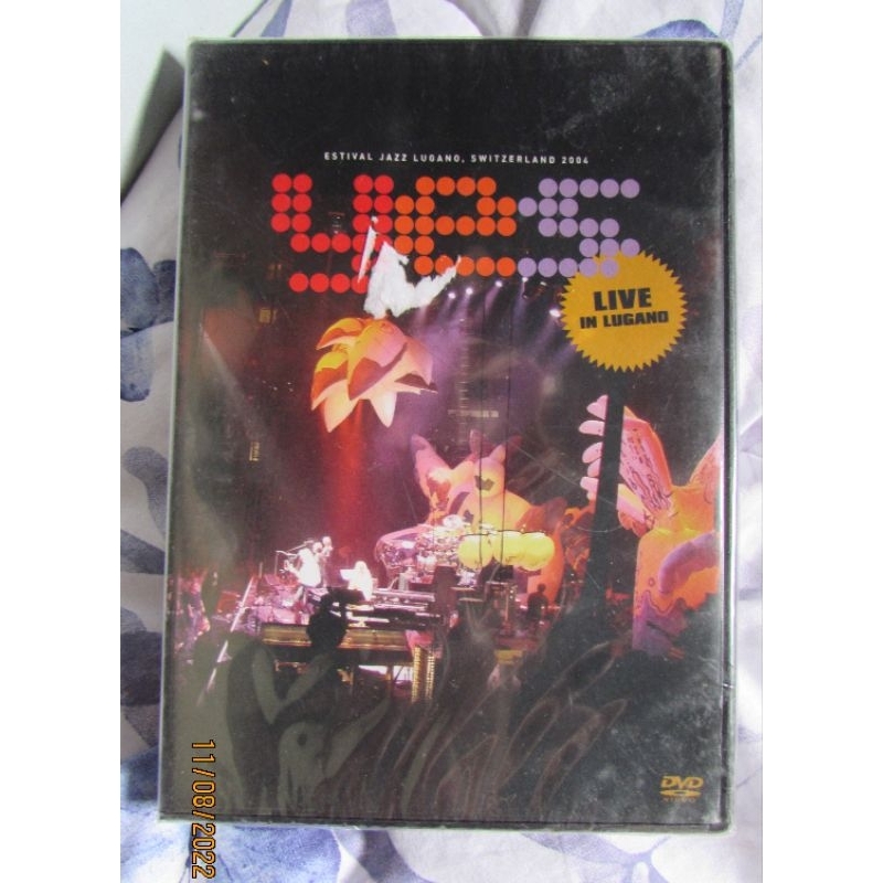 Yes live in lugano dvd novo lacrado