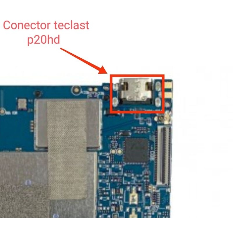 3 peças Conector tipo c para tablet teclast m40 / p20hd / p20