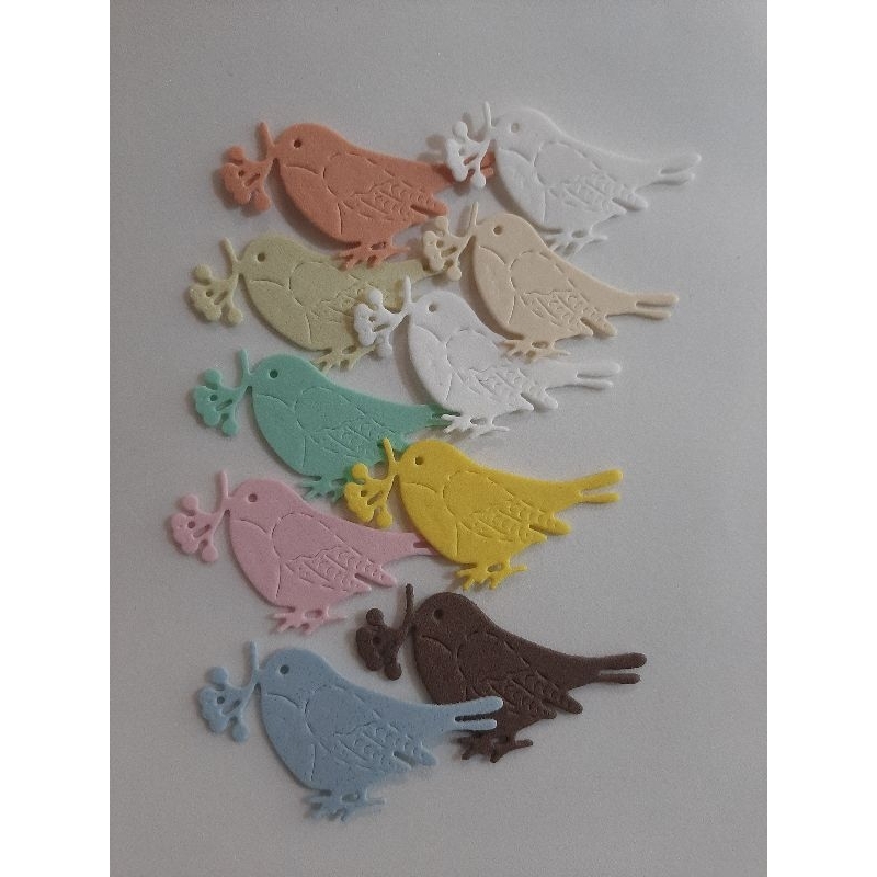 Aplique de eva Pássaros em Oferta na Shopee