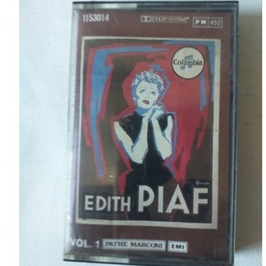 K7 edith piaf - vol. 1 - ótimo estado fita e capa - importada