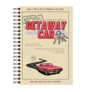 Caderno Taylor Swift Getaway Car Escolha A Matéria