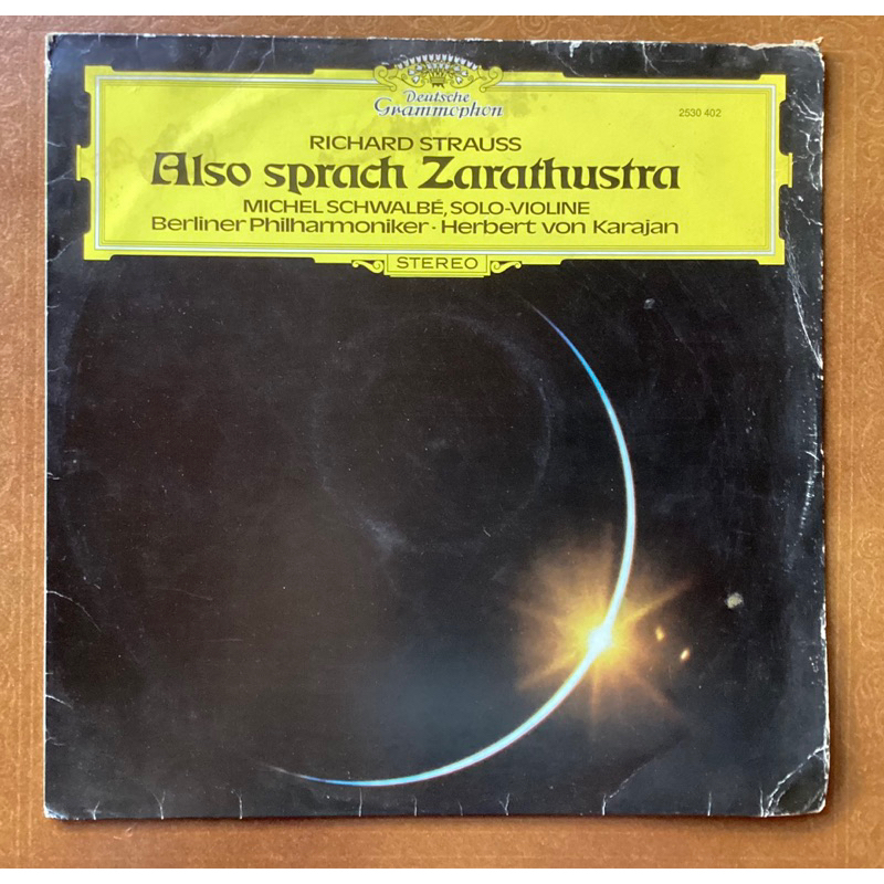 LP Vinil: Also Sprach Zarathustra - Richard Strauss, Herbert von Karajan, Berliner Philarmoniker