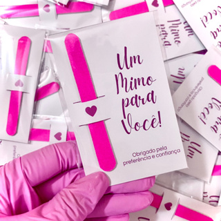 Tag lixa de unha - Um mimo pra você (30, 50 ou 100 unidades) em Oferta na Shopee