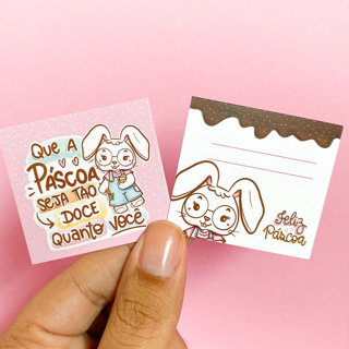 100 Mini cartão tag de Páscoa em Oferta na Shopee