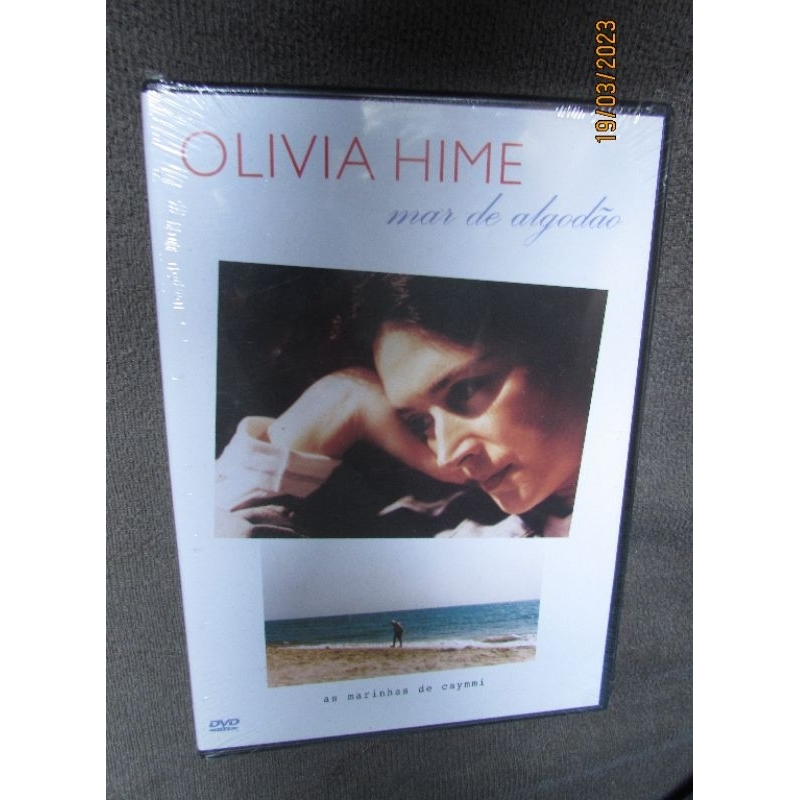 Olivia hime mar de algodão as marinhas de caymmi dvd novo lacrado