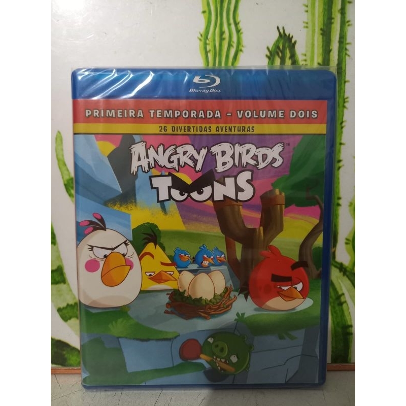 Blu-ray Angry Birds Toon Primeira Temporada Vol 2 Lacrado Original