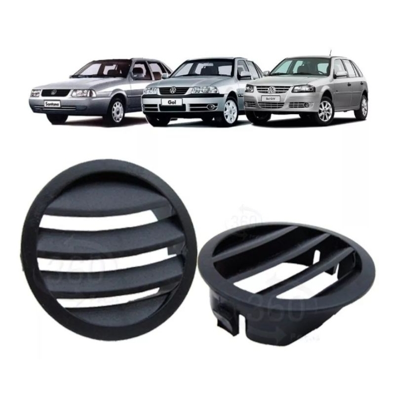 Difusor Ar Superior Painel Gol G3 G4 Preto 1 Peça ou 2 Peças em Oferta na Shopee