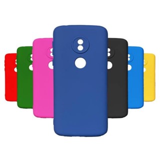 capa capinha case silicone aveludada Moto E5/Moto E5 Play/Moto E5 Plus