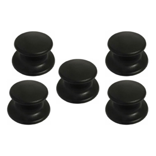 Kit 5 Puxadores Pomel Para Tampas De Panela De Vidro / Alumínio em Oferta na Shopee