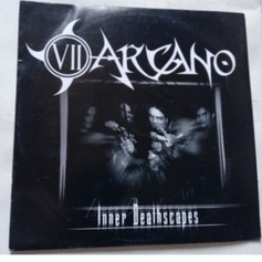 CD VII Arcano - inner deathscapes - ótimo estado mídia e capa
