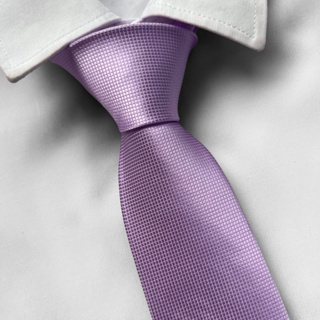 Gravata Lilas Semi Slim Quadriculada em Oferta na Shopee