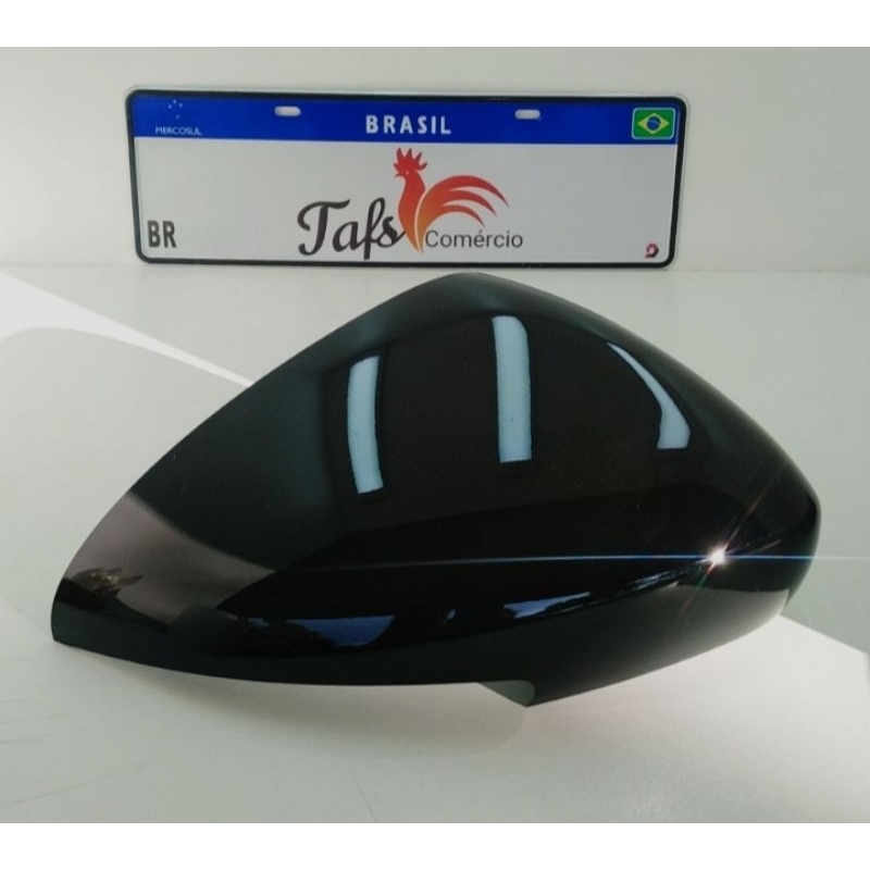 Capa Retrovisor Fiat Argo e Cronos LD C/F Original Metagal Black Piano