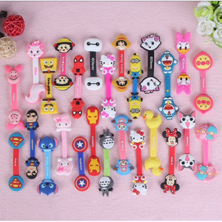 Organizador de fio de cabo de celular fone Personagens para organizar o fio na bolsa enrolador de fio de celular