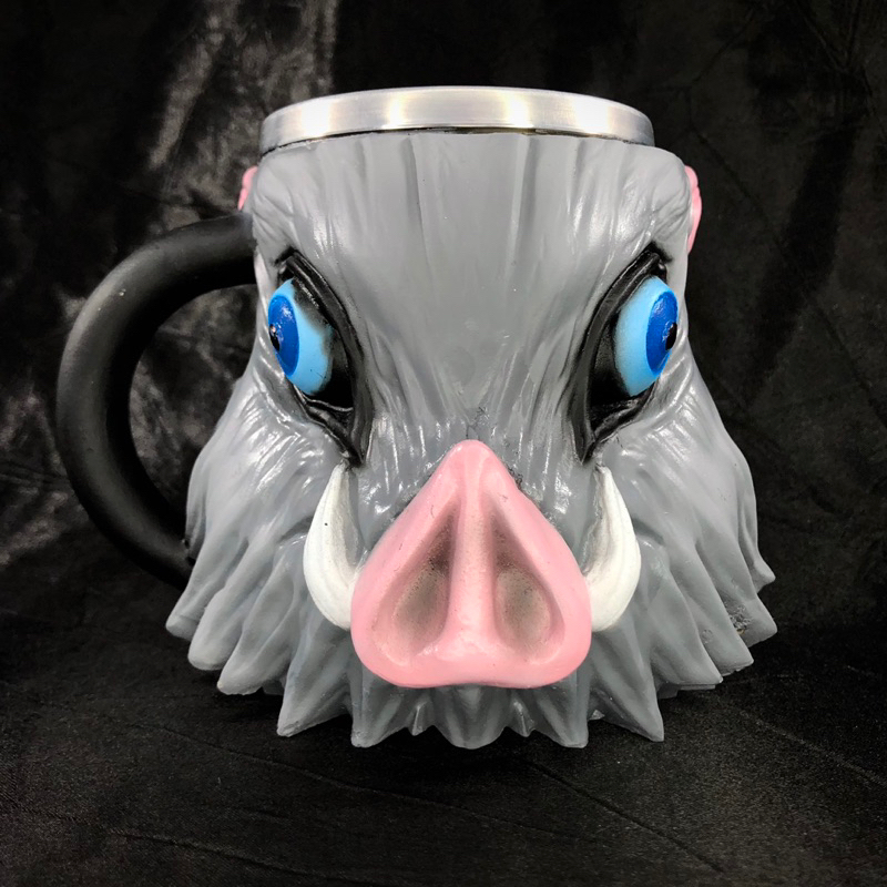 Caneca/Copo Inosuke Hashibira - Demon Slayer 3D Resina em Oferta na Shopee