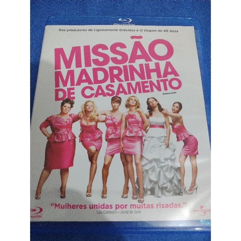 Blu-ray Missão Madrinha de Casamento (2011, Kristen Wiig, Maya Rudolph, Melissa McCarthy)