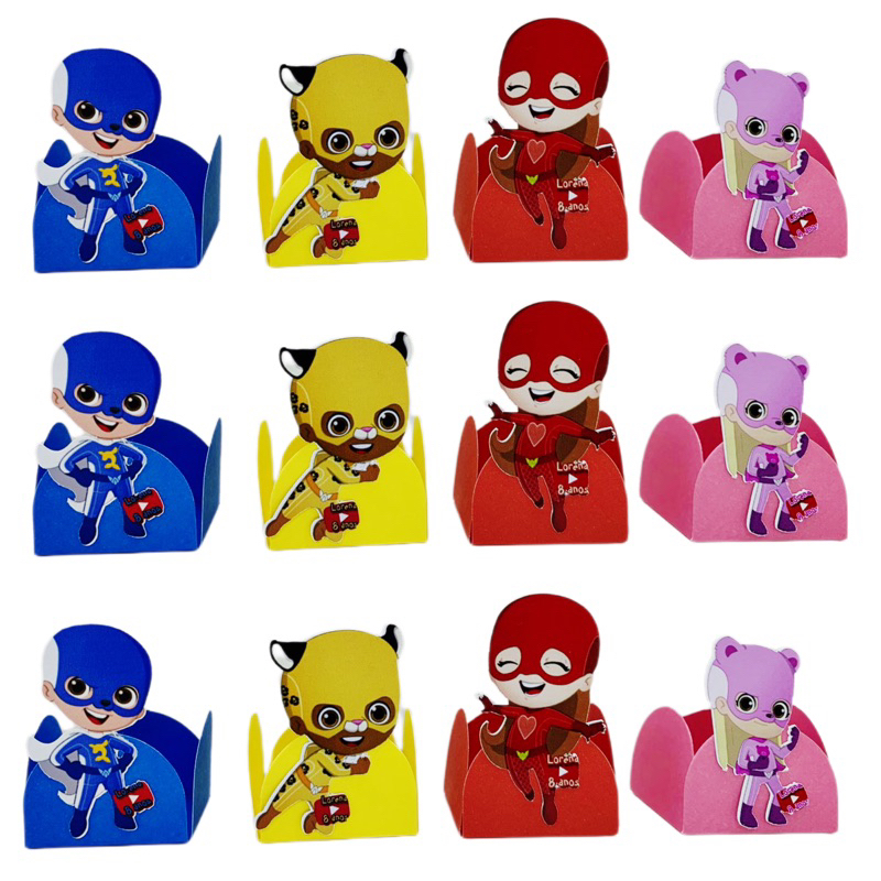 50 Forminhas 3d Tema Aventureiros