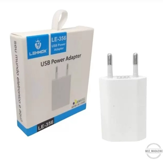 Carregador Tomada Plug Adaptador Fonte Usb Turbo de celular Ultra rápido COD LE 356