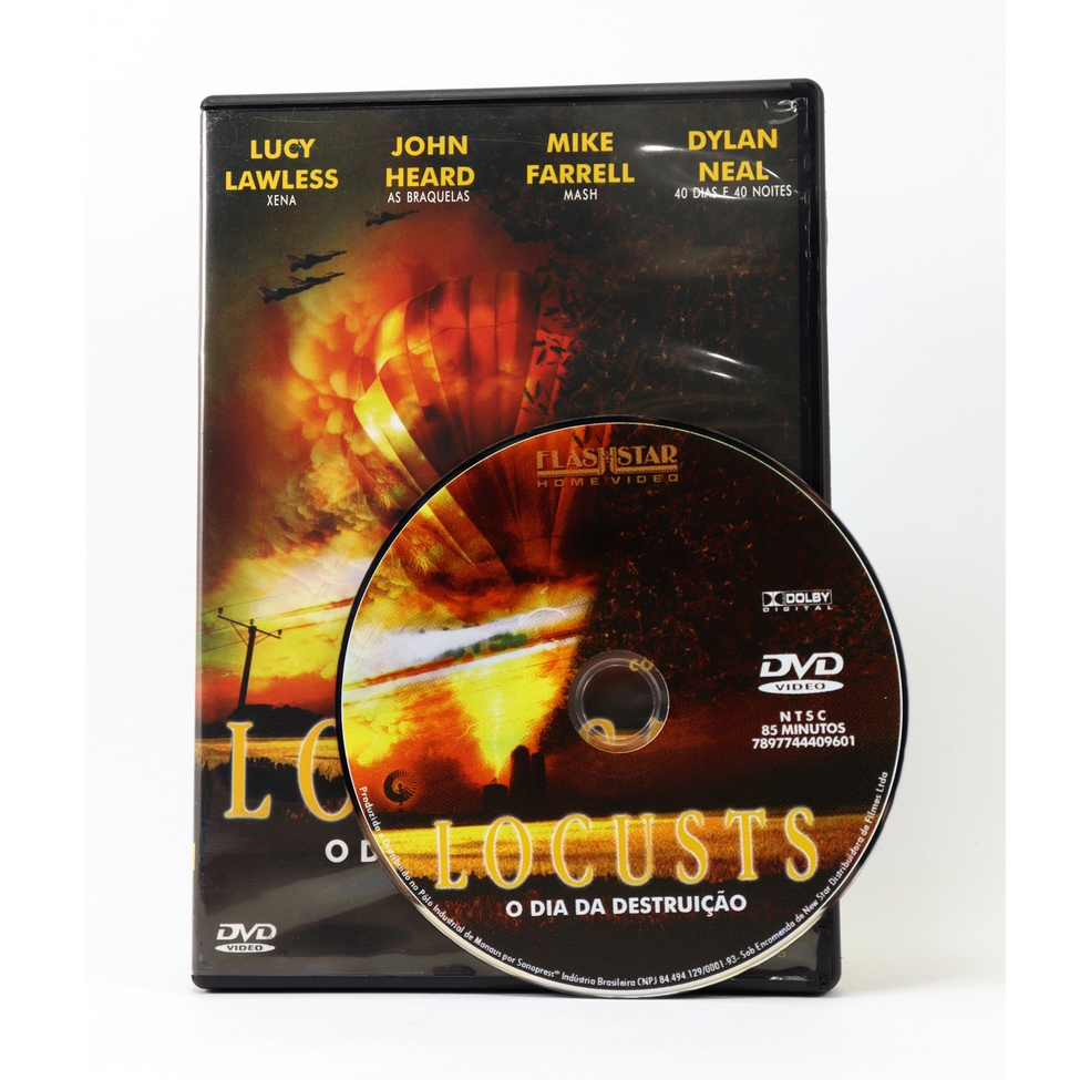 DVD Locusts - O Dia Da Destruição