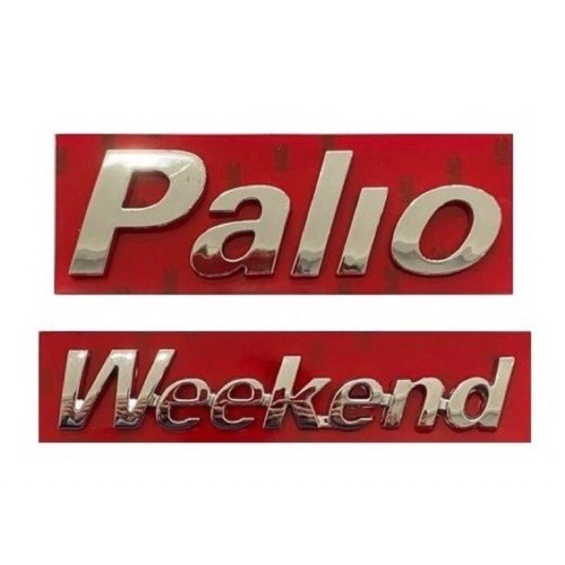 Kit Emblema Letreiro Palio Weekend 2000 a 2006 em Oferta na Shopee