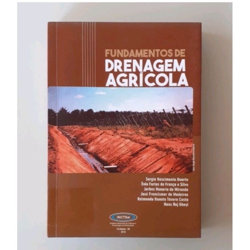 Fundamentos de Drenagem Agrícola , engenharia agrícola