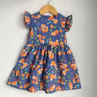 vestido azul raposa