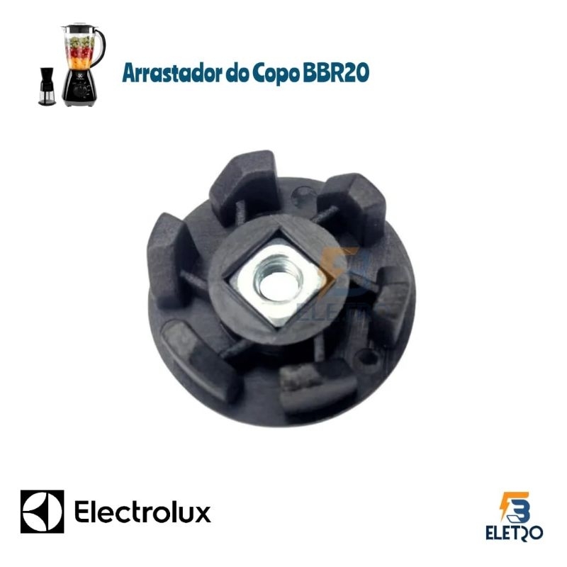 Arraste Acoplamento do Copo Original Liquidificador Electrolux BBR20