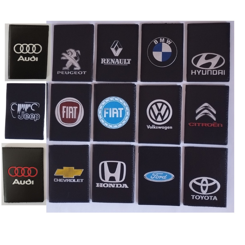 Carteira Porta Documentos Carro Diversas Marcas Porta Cartão