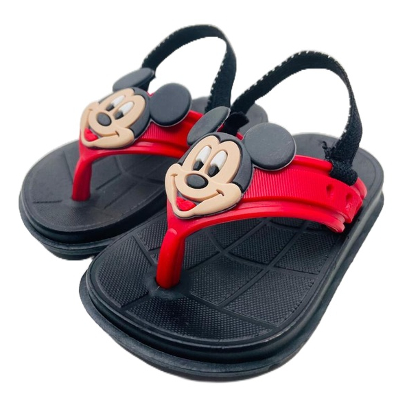 Chinelo Infantil Bebê Sandália Masculino Menino Com Vários Personagens Leve Com Elástico confortável