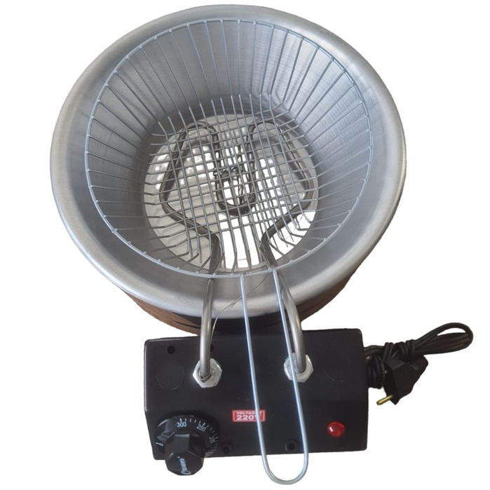 Fritador Elétrico 3,5 litros Tacho alumínio linha industrial OFERTA