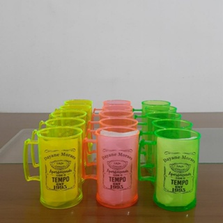 Canecas acrílicas 300ml personalizadas Aniversário  - PERSONALIZAÇÃO DE 1 LADO em Oferta na Shopee