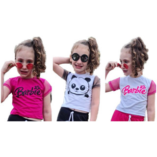 Camisetas e Shorts Infantil Menina