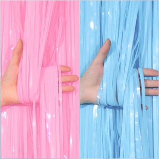 Kit Painel CORTINAS Festa Chá Revelação 2 Un. Festa Chá de Bebe em Oferta na Shopee