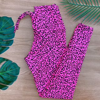 Calça Legging com Cordinha Corda Cintura Alta Fitness para Academia e Caminhada em Oferta na Shopee