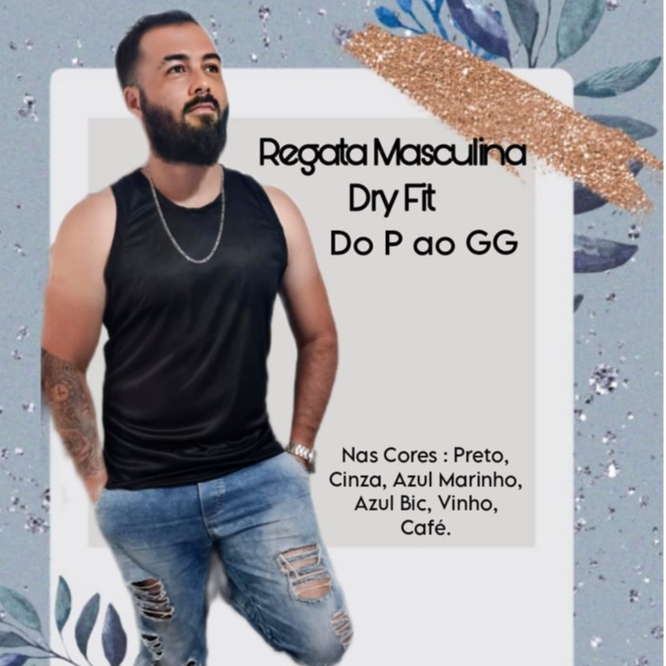 Camiseta Regata Dryfit Elastano em Oferta na Shopee