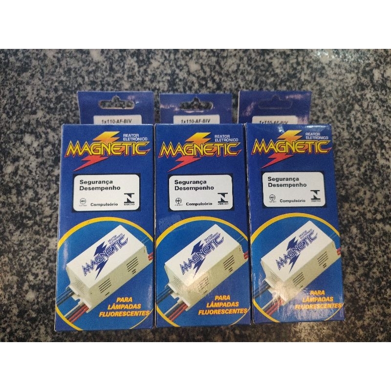 Reator Eletrônico Bivolt  para Lâmpadas Tubulares 18 X 40w Magnétic